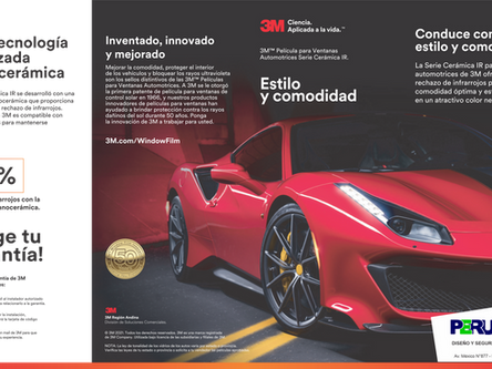 Polarizado Nanoceramico 3M Ceramic IR 3M Peru