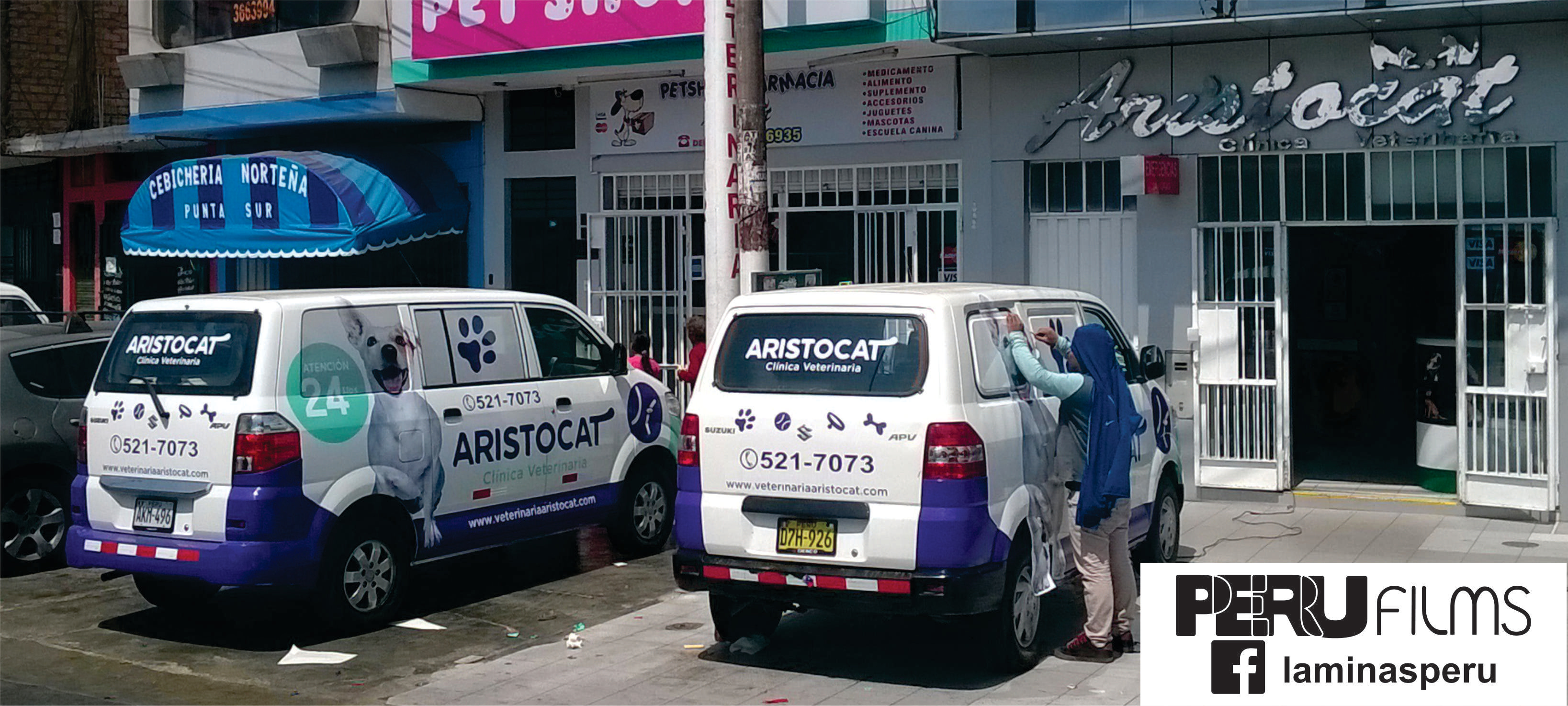 PLOTEO DE MINI VAN LIMA PERU