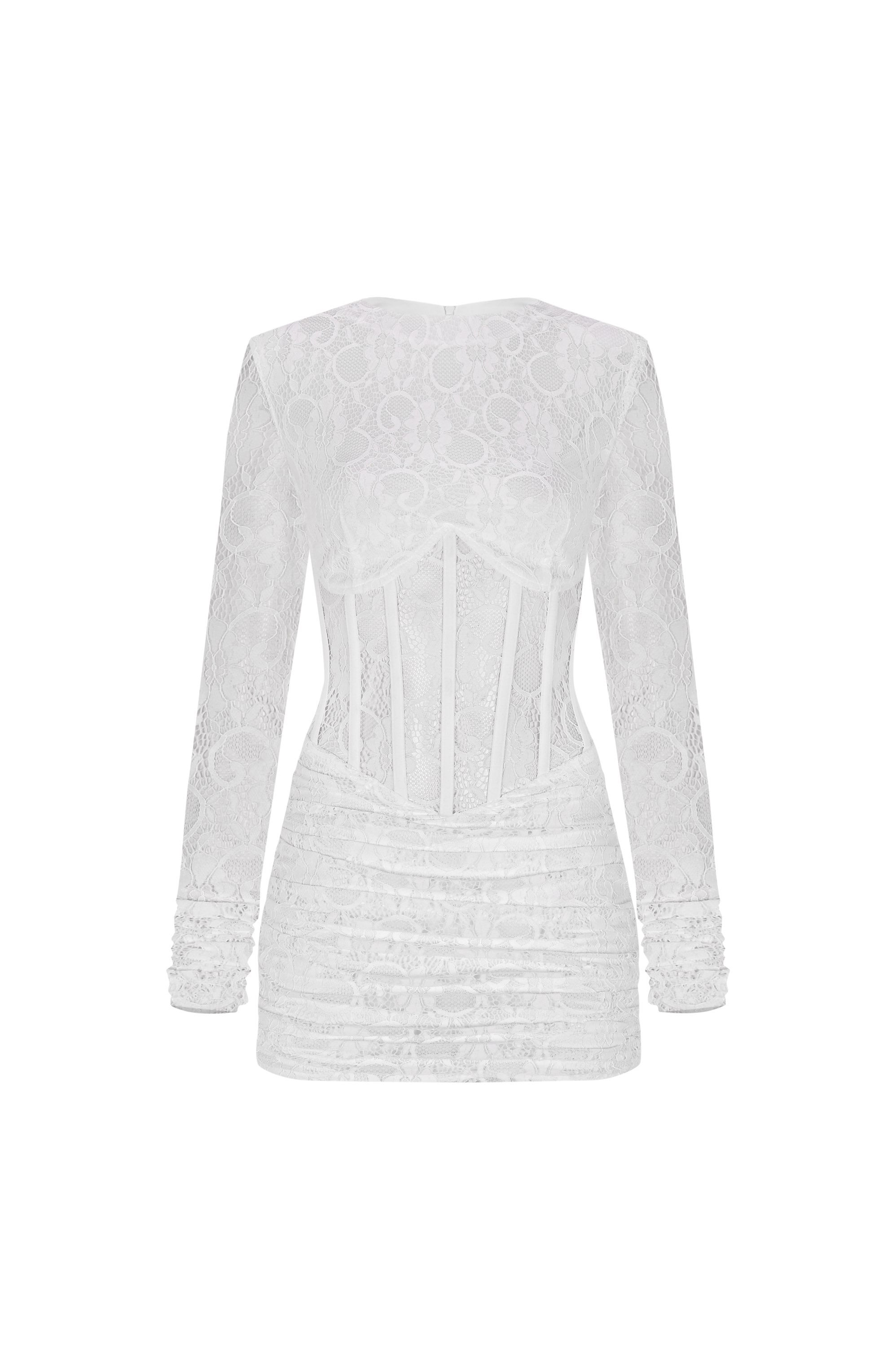 Cecılıa White Mini Dress