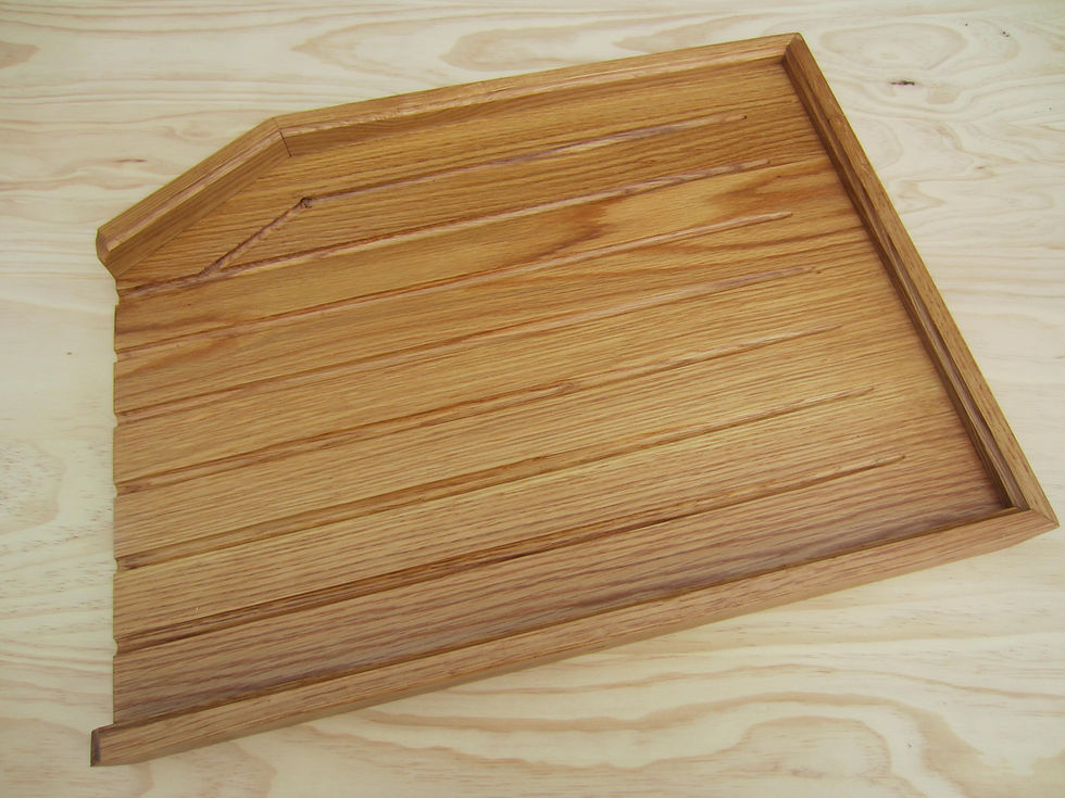 Thumbnail: Large Oak drainer for the Right hand side of sink