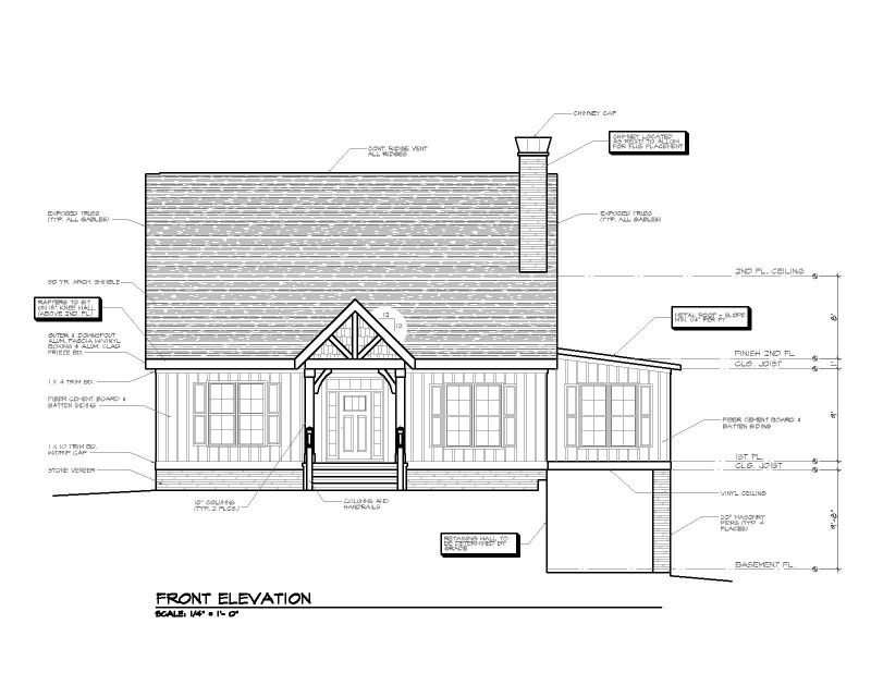 Lake Cottage - Front