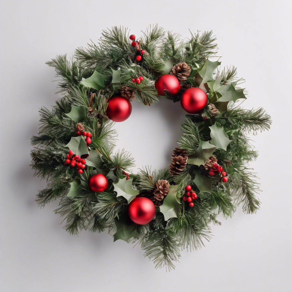 Festive Christmas Wreath