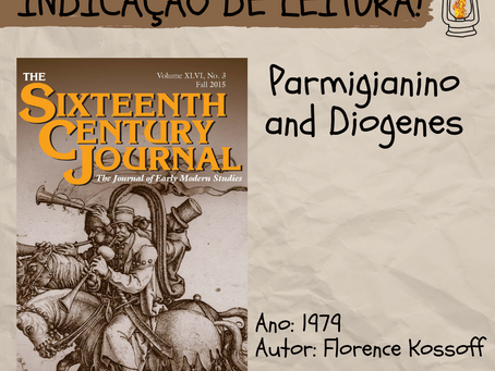 Parmigianino and Diogenes - IndicaĆ§Ć£o de leitura
