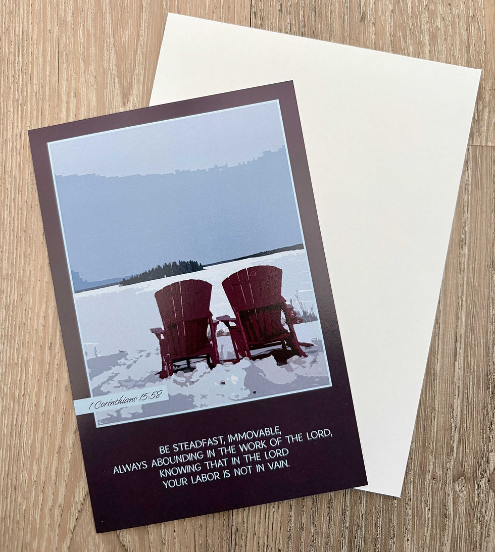 Thumbnail: 1 Corinthians 15 Postcard