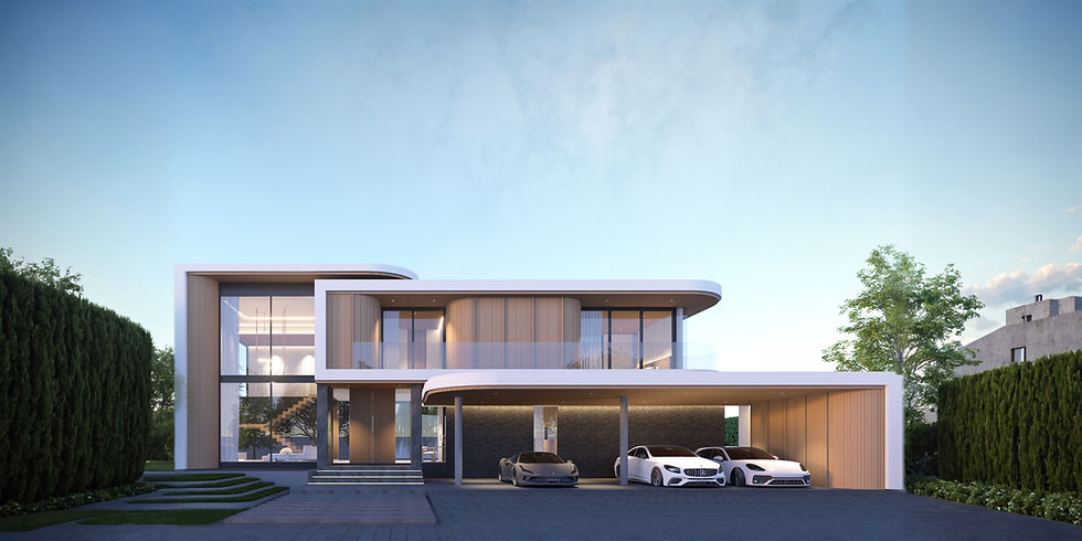 รับสร้างบ้านสไตล์ Modern ดีไซน์ทันสมัยในอุดรธานี ขอนแก่น หนองคาย ฟังก์ชันครบ ตอบโจทย์ชีวิตคนรุ่นใหม่ ในงบ 5-20 ล้านบาท มั่นใจ