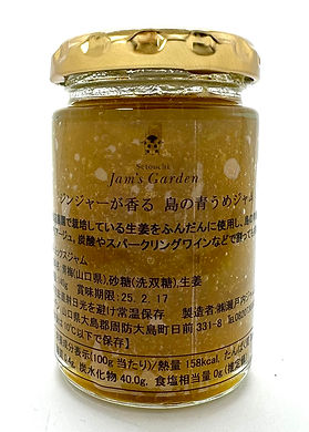 ジンジャーが香る 島の青梅ジャム