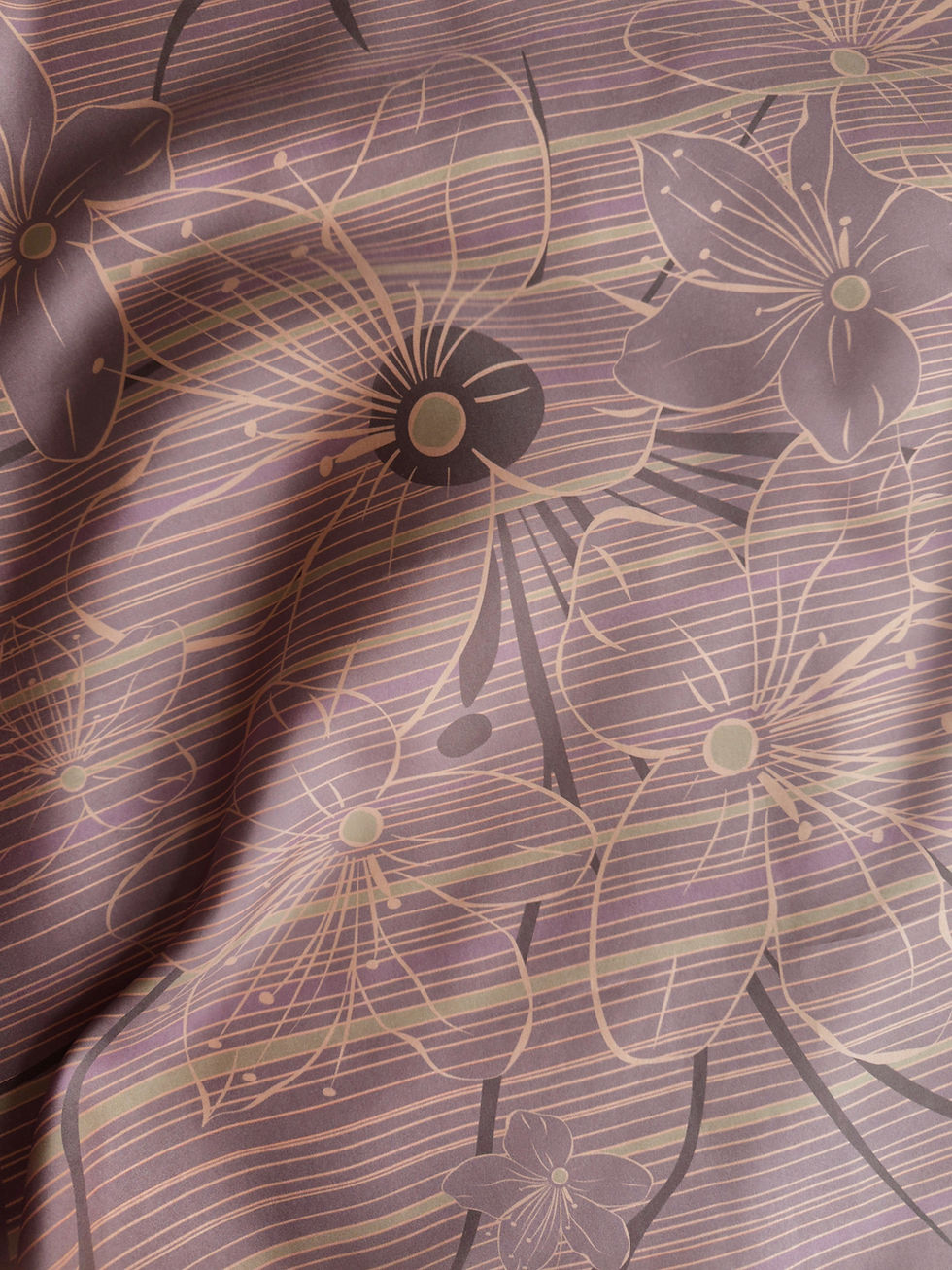 Thumbnail: Qeiwa poetic silk scarf