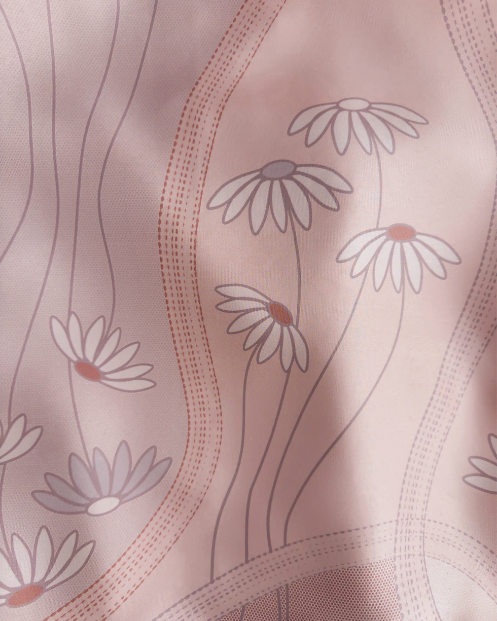 Thumbnail: Qeiwa poetic silk scarf
