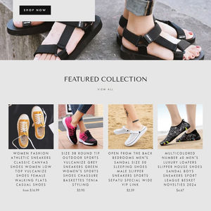 Online Shoe Store Showcase