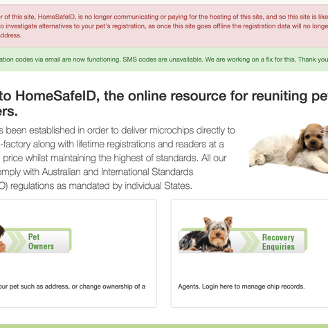 Registered with HomeSafeID? What you need to know!