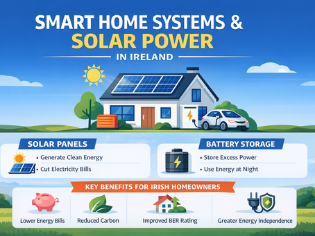 Smart Home Systems and Solar Power in Ireland (2026 Guide for Homeowners)