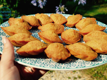 Madeleine vanille et sucre de coco