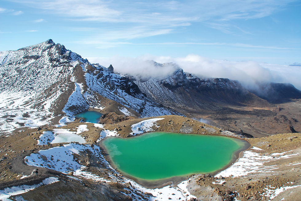 Tongariro Alpine Crossing Emerald Lakes