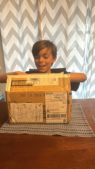 Liam Opening author copies
