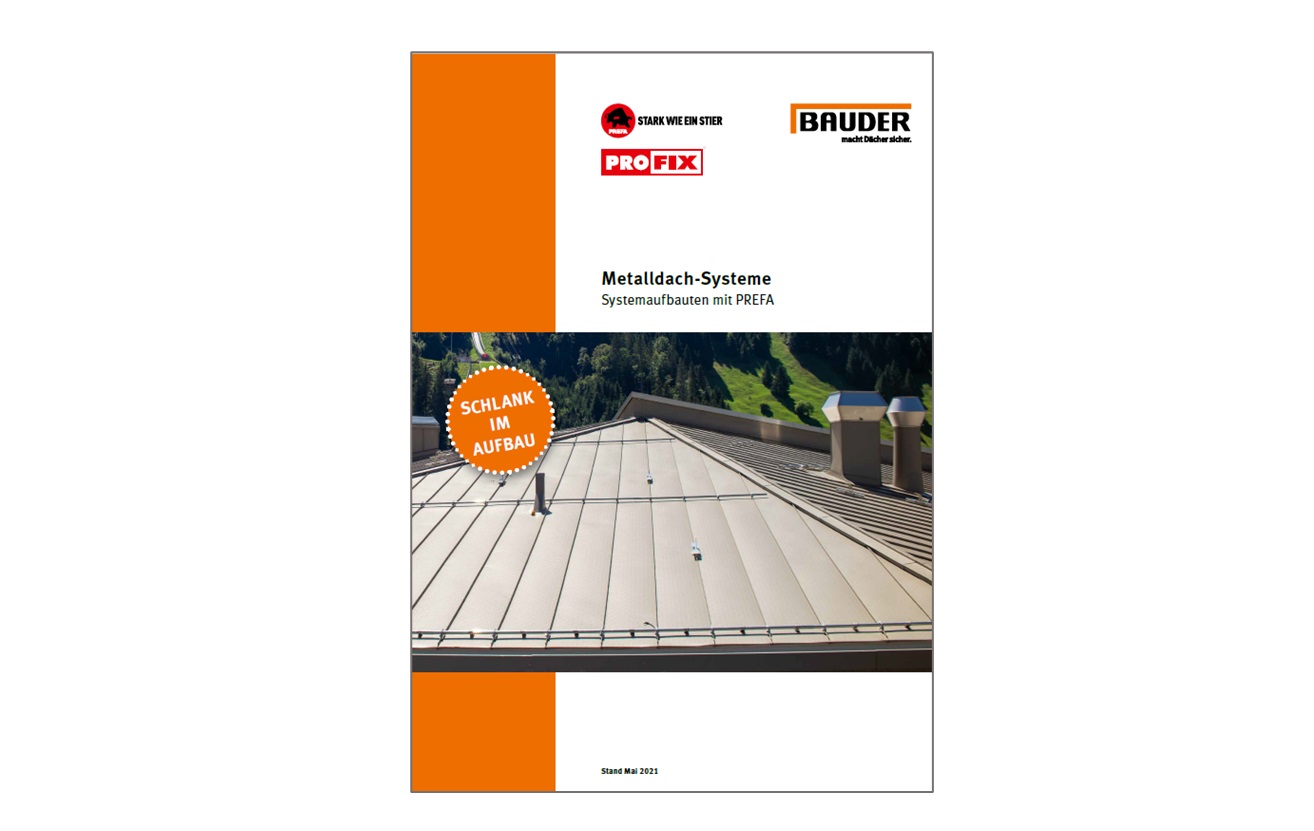 "Kompakte" Steildachsysteme