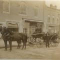 Vintage fire pumper photograph