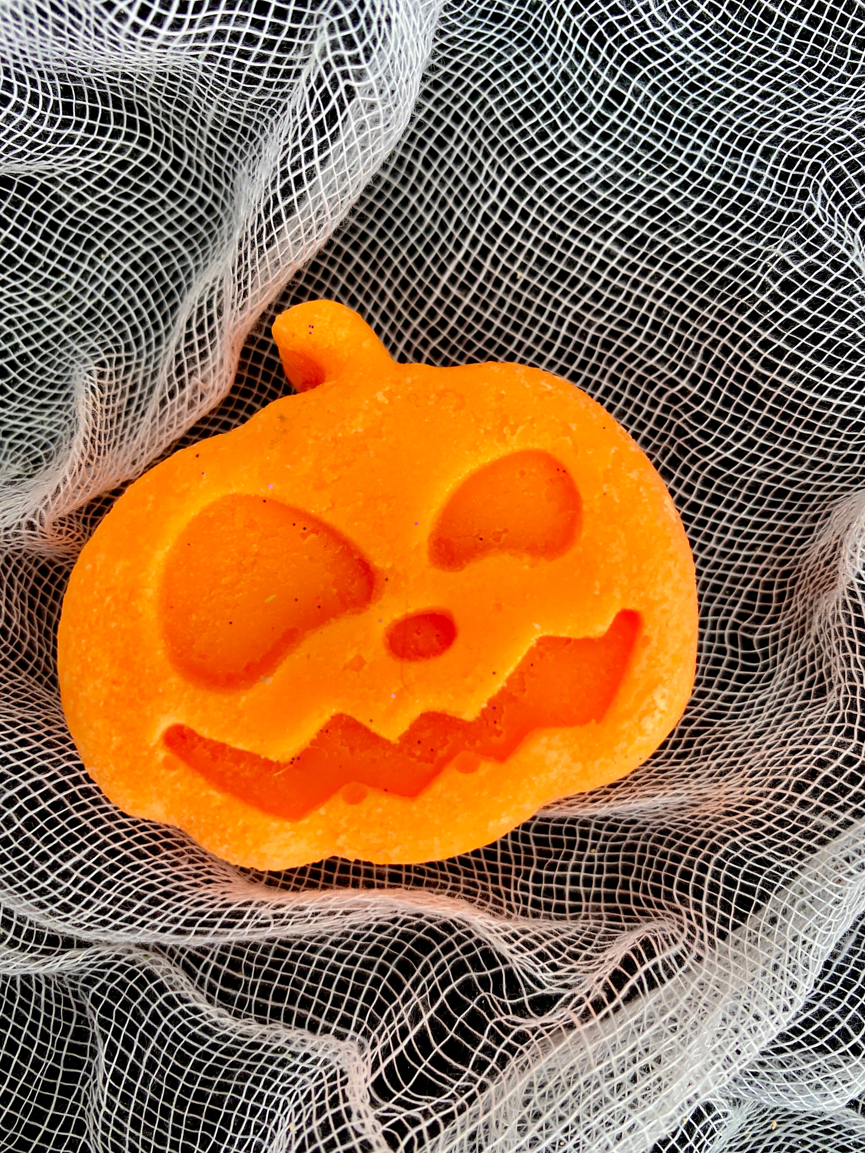 Halloween - Guest Size Soap - Orange Pumpkin