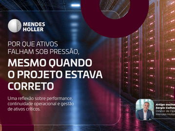 Por que ativos falham sob pressão, mesmo quando o projeto estava correto