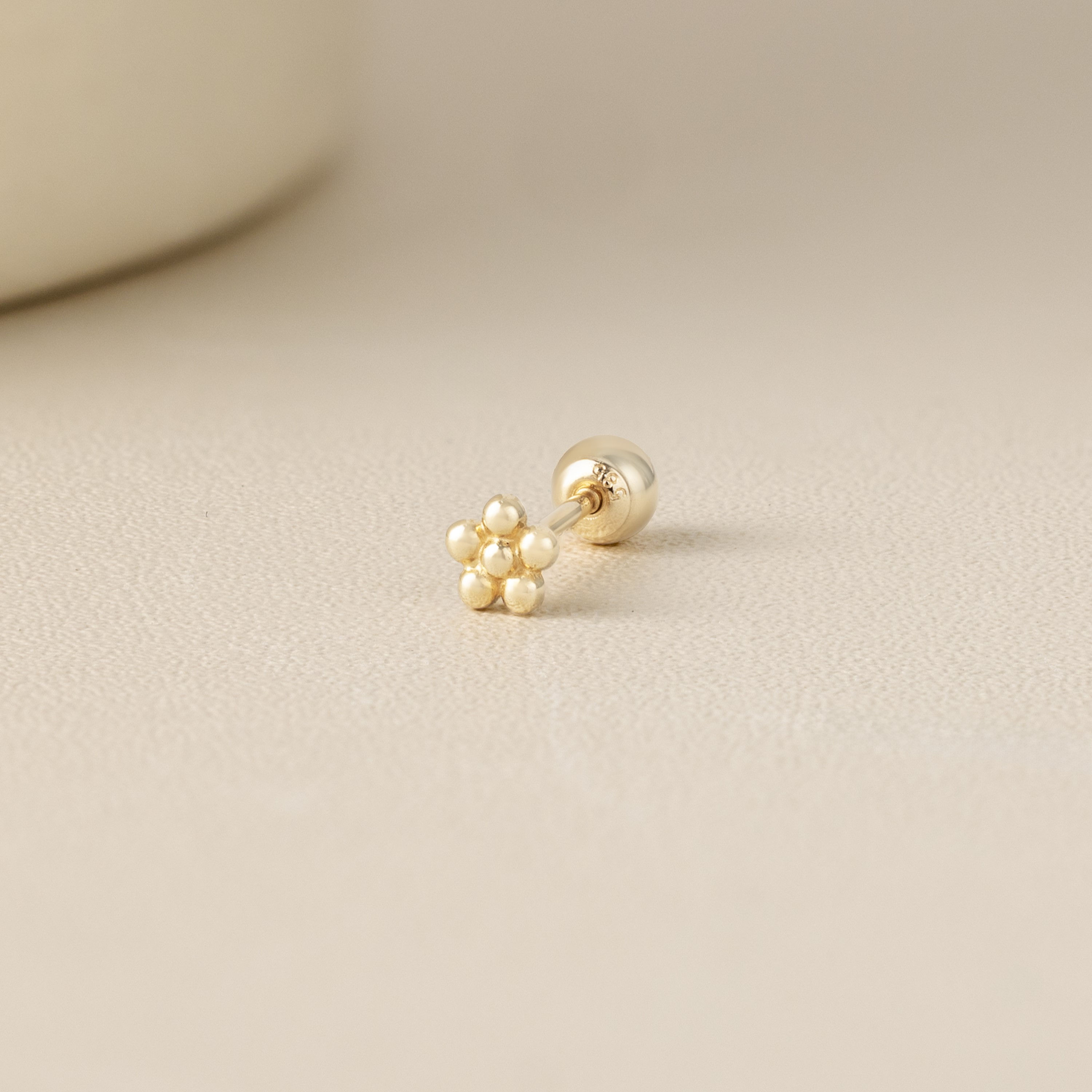 14K (58.5%) SOLID GOLD CASSIA PIERCING