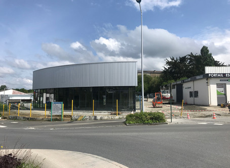 Les travaux de la nouvelle agence avancent !