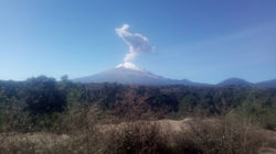 Volcán Popocatépetl, Puebla, México_