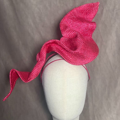 Kerrie Stanley Millinery Raspberry Wave