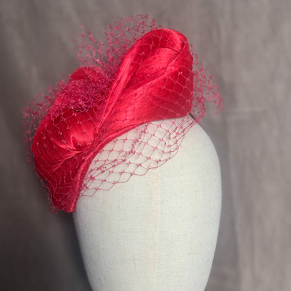 Kerrie Stanley Millinery Sweeping Red