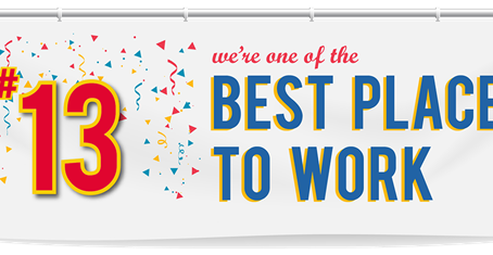We’re One of the Best Places to Work!