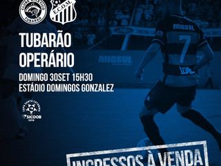 Serviço de jogo: Tubarão x Operário de Mafra