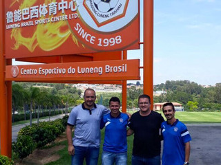 Clube faz visita ao Desportivo Brasil