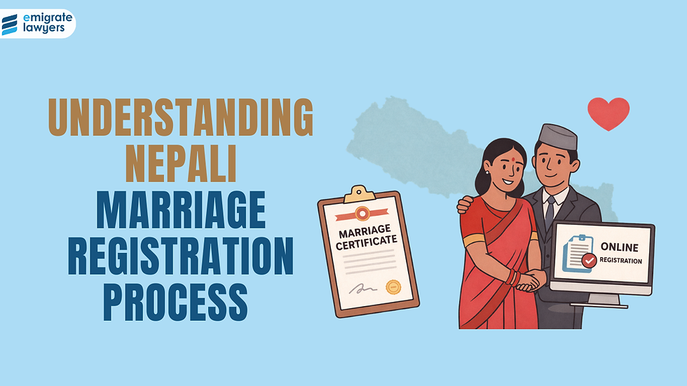 Marriage registration process in Nepal