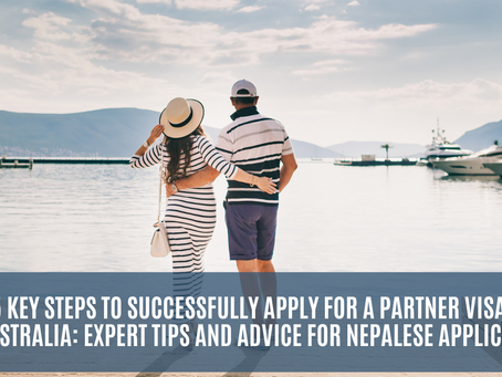 5 Key Steps to Successfully Apply for a Partner Visa in Australia: Expert Tips and Advice for Nepalese Applicants
