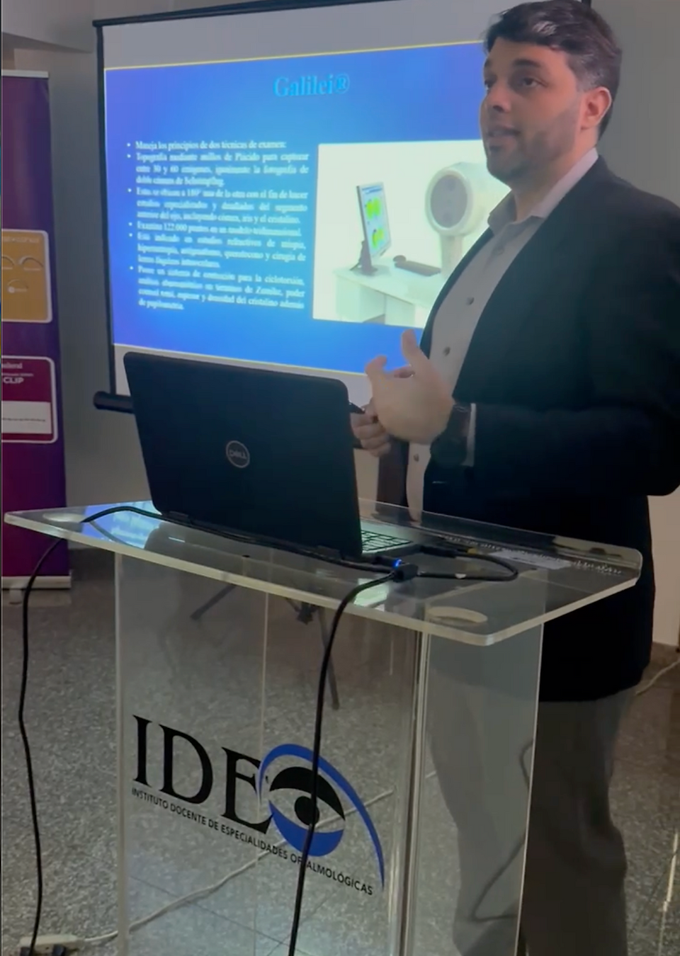 Dr. Raúl Rabinovich, especialista en segmento anterior.