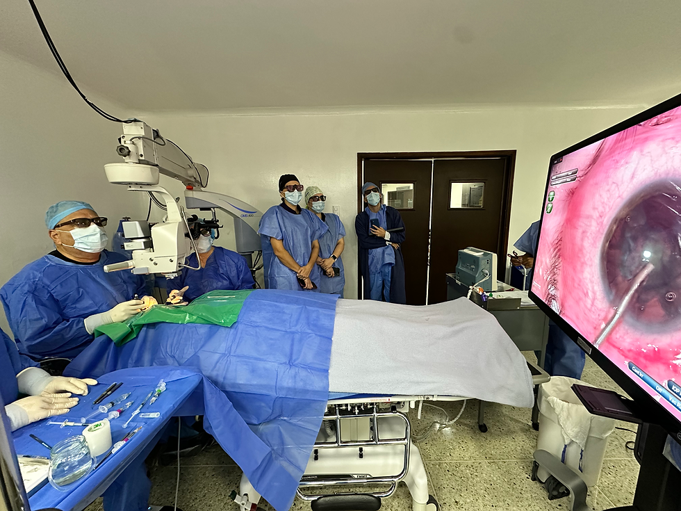 Cirugía 3d Ngenuity de Alcon en la clínica IDEO Maracaibo