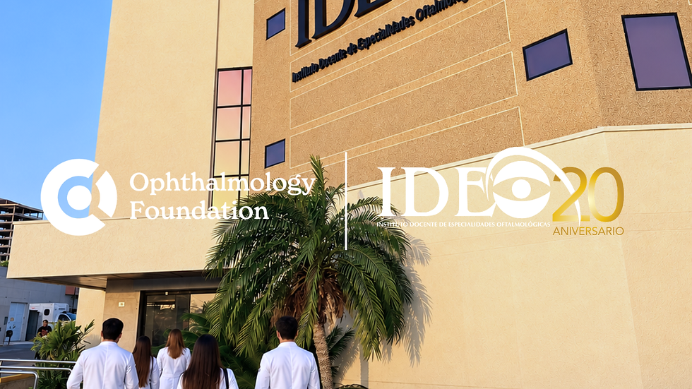 IDEO SE CONVIERTE EN EL PRIMER CENTRO ANFITRIÓN DE EXÁMENES DE LA OPHTHALMOLOGY FOUNDATION EN VENEZUELA