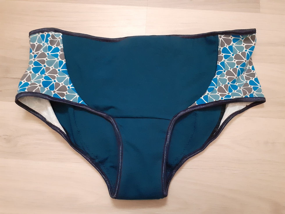 Miniature : Culotte (forme shorty) menstruelle flux hémorragique