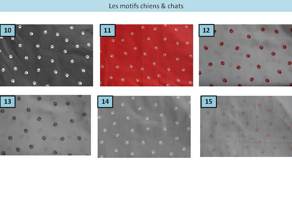 Miniature : Housse pour carnet de santé européen avec nom du chien brodé