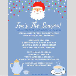 Tea's the Season Tea Party