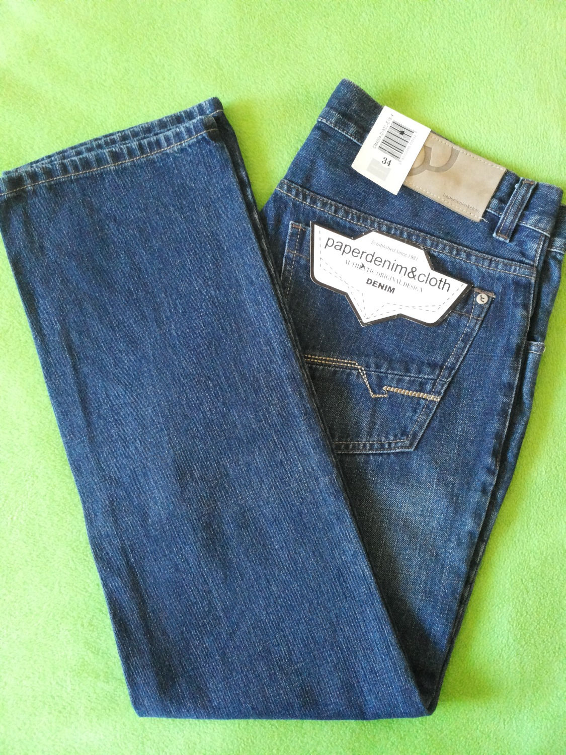 Джинсы мужские paperdenim&cloth США
