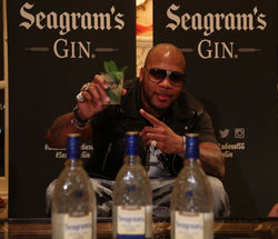 Flo Rida at NBA All Star Weekend in New Orleans 1