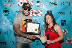 Flo Rida Receives Certificate of Recognition for Flo Rida Day in Miami Beach From Commissioner's Off
