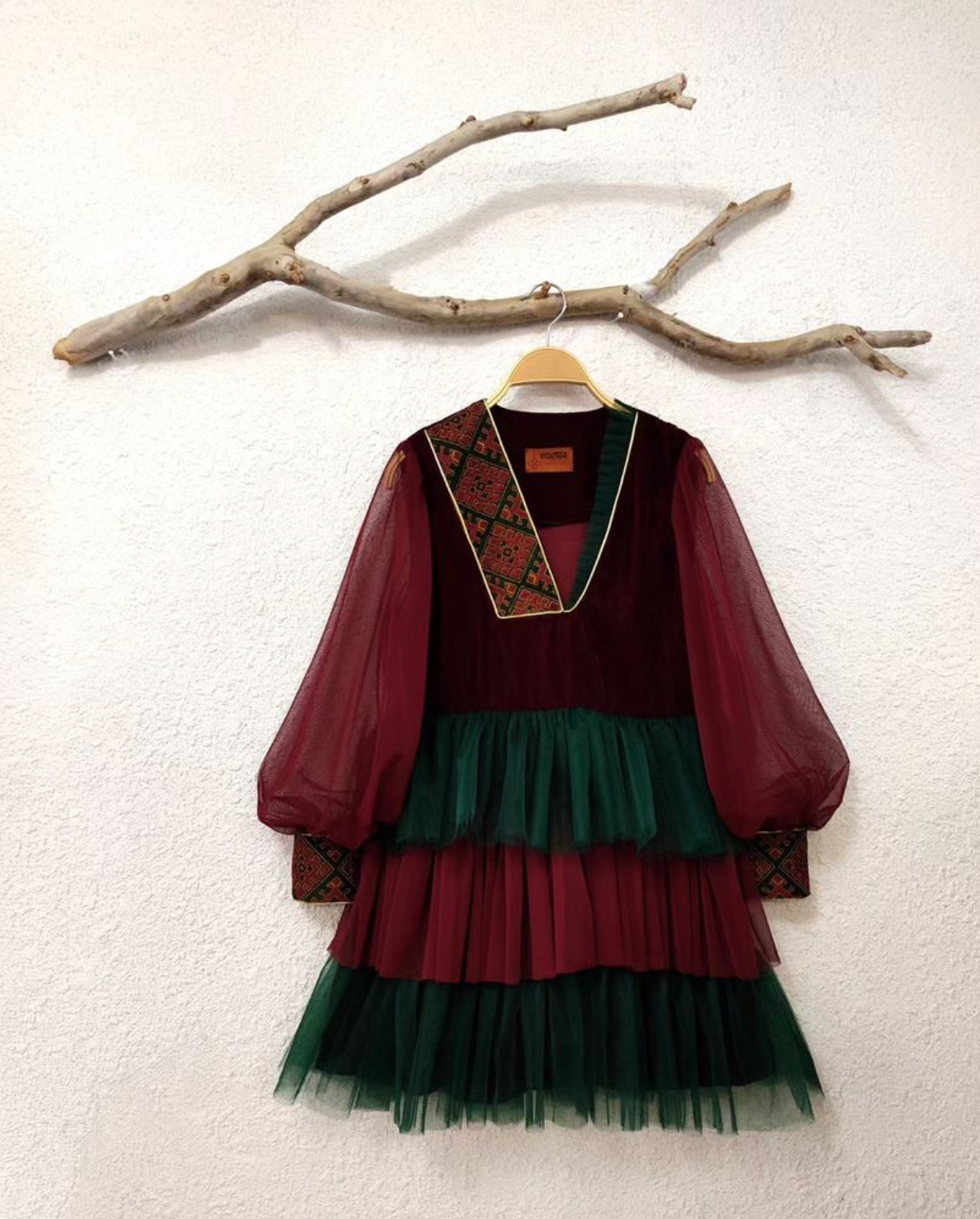 hand-embroidered Baloch needlework - Dress