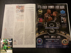 Sports Illustrated Full-Page Ad - Rapper vs. Racer