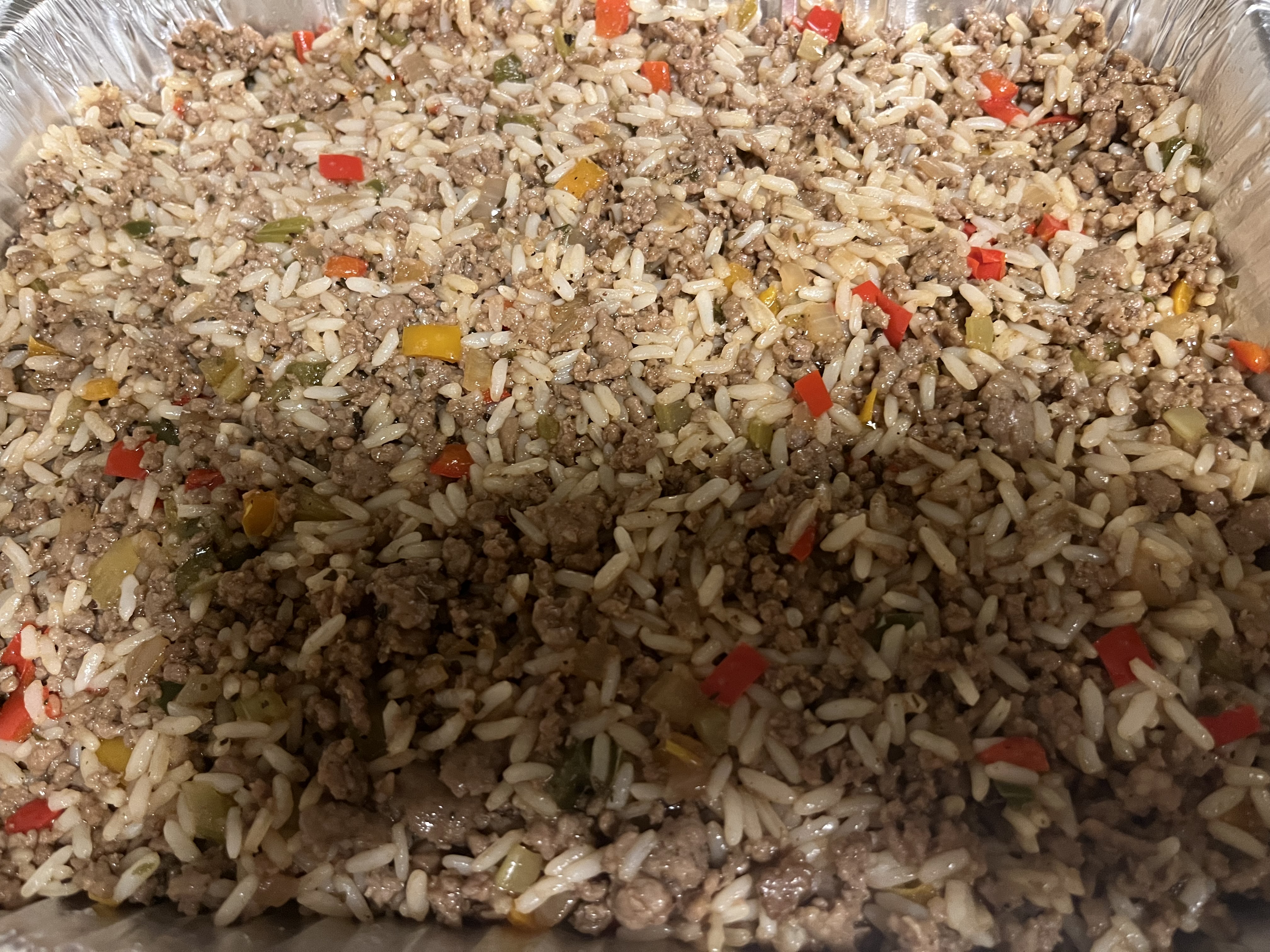 Arranged Food and Objects