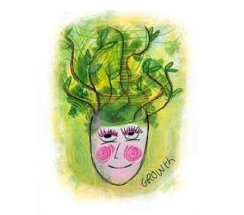 Growth mindset-hjärna