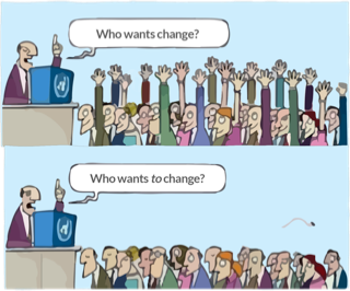who wants to change?