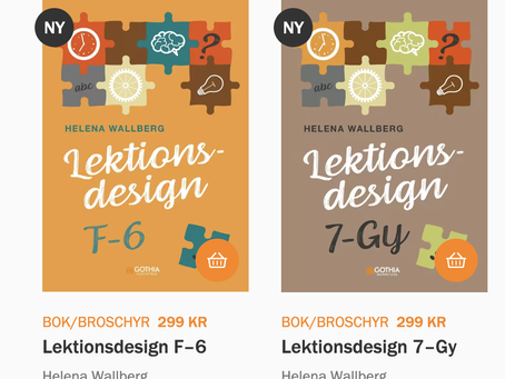 En ny Lektionsdesign? Eller kanske nygammal? 