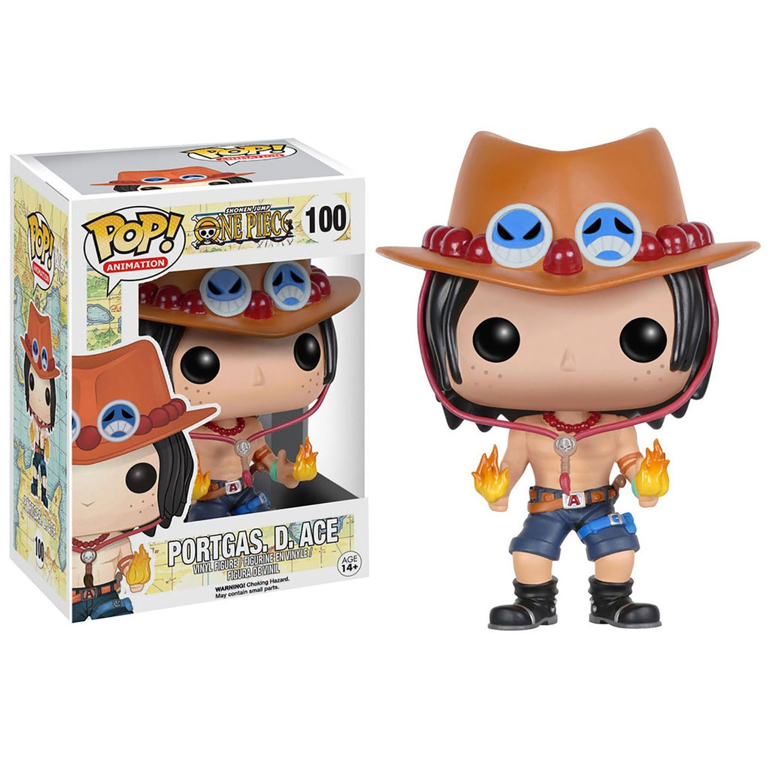 One Piece POP! Television Vinyl Figure Portgas D. Ace 9 cm