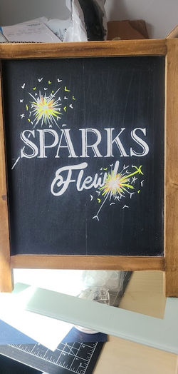 Hand-Lettered Chalk Art