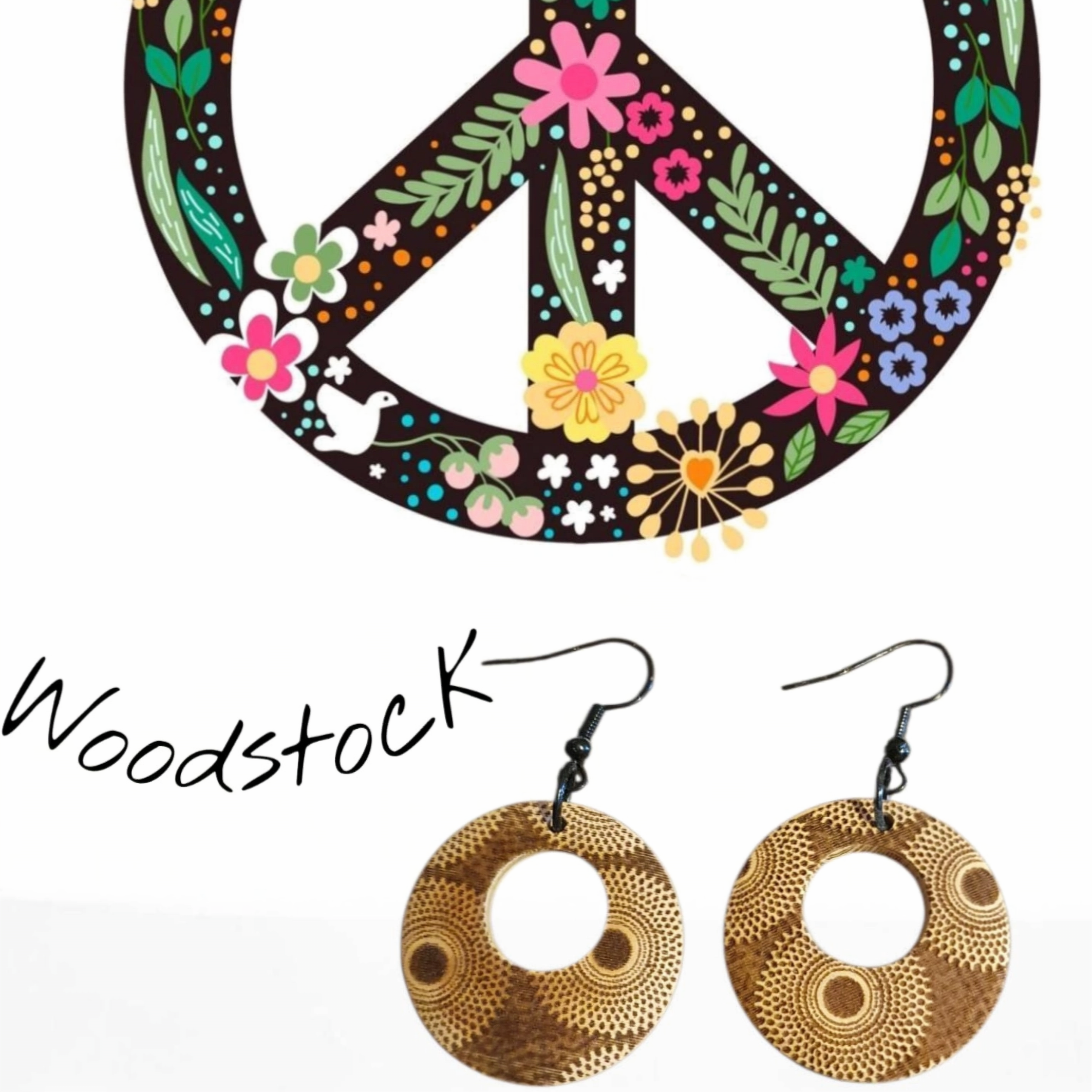 Boucles en bois Woosdstock